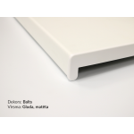 Iekšējā palodze PVC balta 150mm cena par 1 t.m