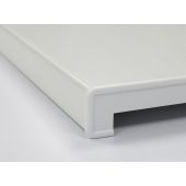 Iekšējā kokskaidu palodze, Balta glancēta ar koka tekstūru