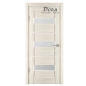 Durvis ar ECO-Finierējumu Horizontal-4 Krāsa-Kapučīno 60x200cm 