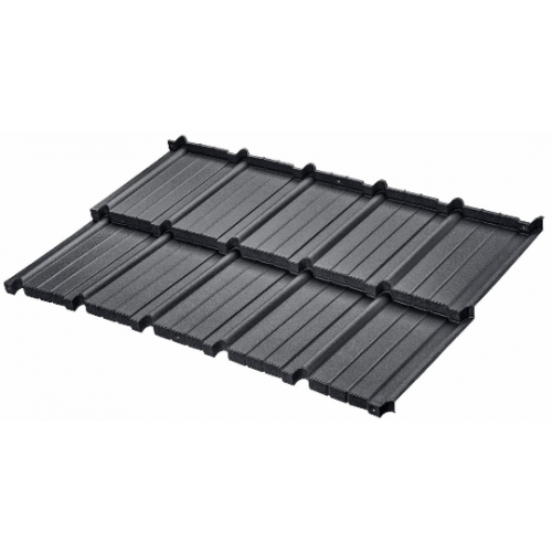 Jumta moduļi BudMat MURANO 50*, 1140x700mm (0.798m2),X-Matt SSAB 455 grafīta (RAL-7016)