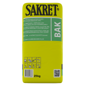 SAKRET BAK Līmēšanas un armēšanas java, pelēka, 25kg