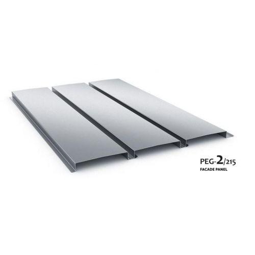 Trapecveida profils BudMat PEG - 2/215, PE fasādei 0.7mm Cena par m2