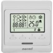 Termoreg. UFC001 (5..40°C) 16A LCD + grīdas sens.,progr., (zemapmetuma)