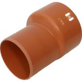 PVC drenāžas pāreja 110/92 uz gludsienu caurules uzmavu