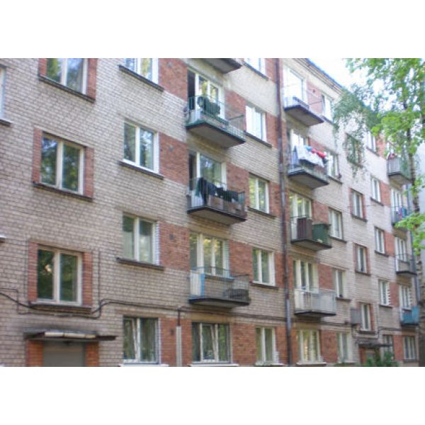 PVC logi Hruščova projekts ķieģeļu