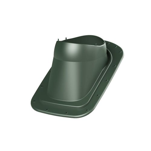 VILPE Classic Vino Ventilācijas izvada pieslēgums Valcprofila un bitumena šindeļu jumtam, zaļš VILPE Classic Vino Ventilācijas izvada pieslēgums Valcprofila un bitumena šindeļu jumtam, zaļš