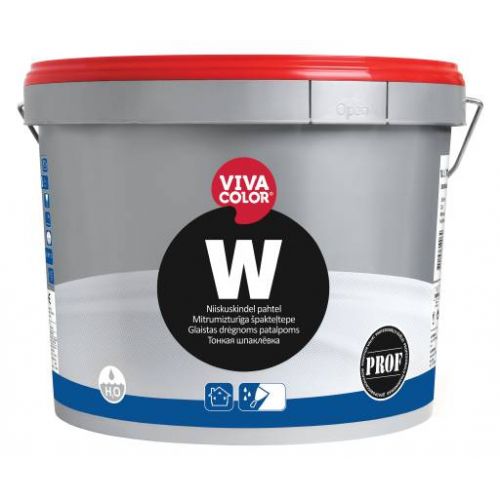 Vivacolor špakteļtepe iekšdarbiem Vivacolor W, 10L